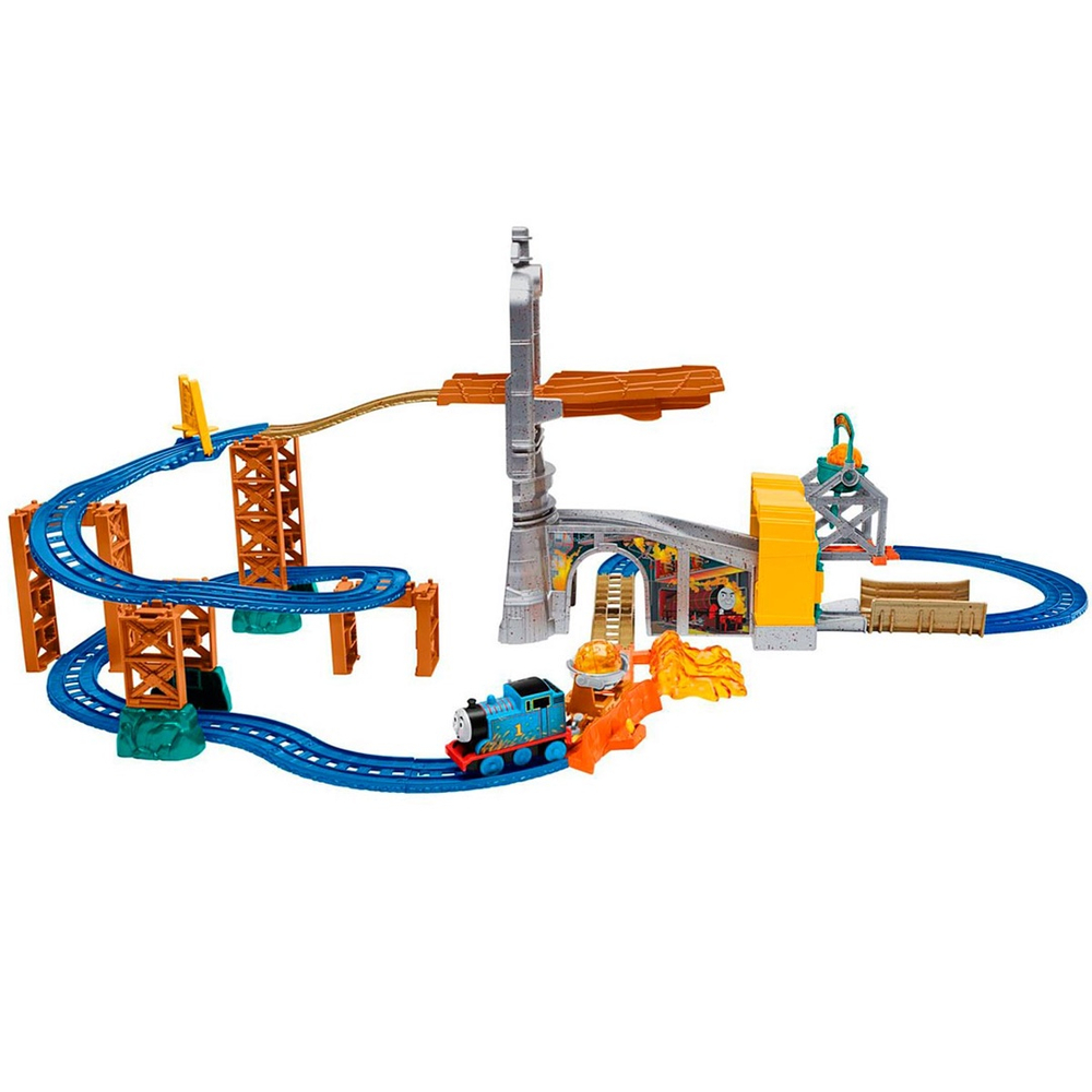 Trem Thomas Adventures Locomotiva Ferro Fisher Price em Promoção na  Americanas