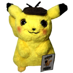 Boneco De Pelúcia Detetive Pikachu Tradicional - Personagem Do Filme - 28 Centímetros De Altura - Pokémon Menor preço em Boneco De Pelúcia Detetive Pikachu Tradicional - Personagem Do Filme - 28 Centímetros De Altura - Pokémon