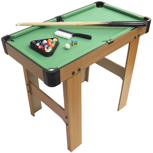 Mesinha de Jogo Sinuca 40CM Infantil Snooker Brilhar Com 02 Tacos Bolas em  Promoção na Americanas