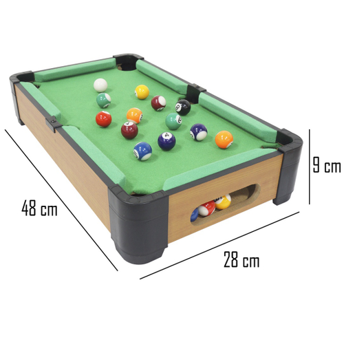 Sinuca Gigante com 16 bolas (Snookball) (7,5m x 3,5m / altura: 0