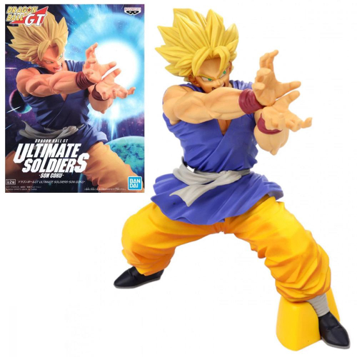 Boneco Dragon Ball GT - Son Goku Super Sayajin - Bandai com o Melhor Preço  é no Zoom