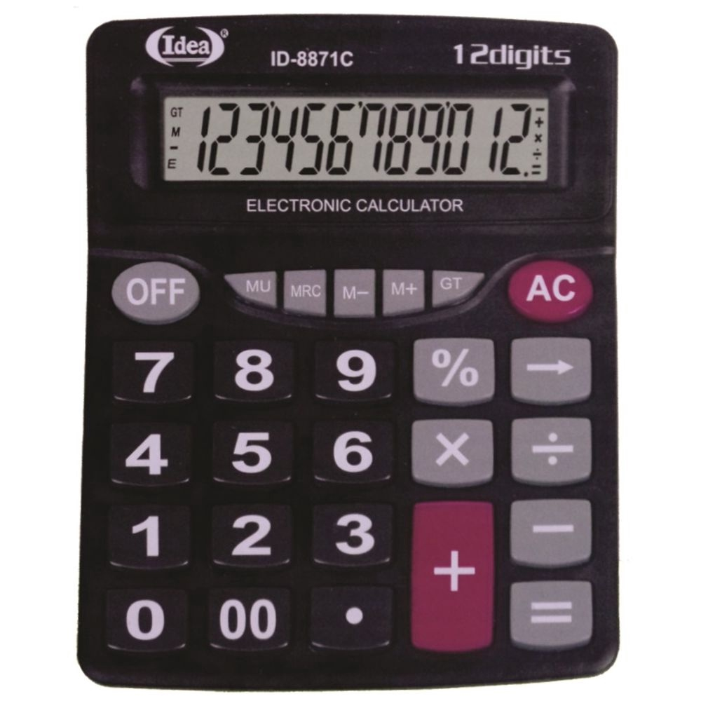 Calculadora De Mesa Comercial Escrit Rio Display D Gitos No Shoptime