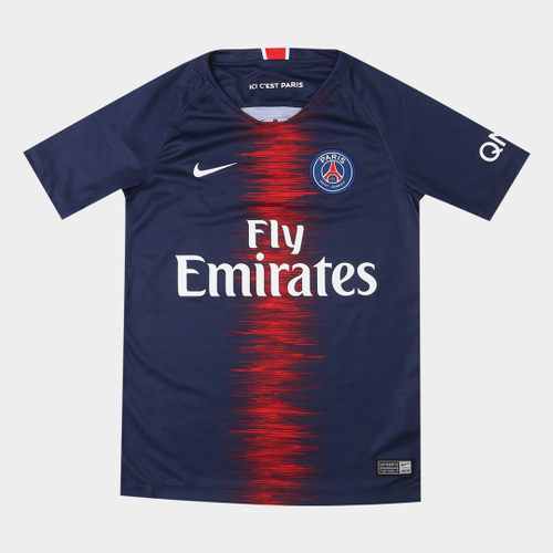 Camisa paris saint germain preta, extra