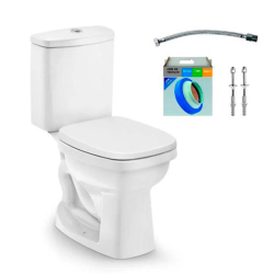 Vaso Sanitário com Caixa Acoplada Incepa Art Kit Completo Branco Menor preço em Vaso Sanitário com Caixa Acoplada Incepa Art Kit Completo Branco