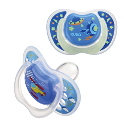 Chupeta Azul Lumina Day & Night Bico Ortodôntico Com 02 Un Nº 2 Kuka Menor preço em Chupeta Azul Lumina Day & Night Bico Ortodôntico Com 02 Un Nº 2 Kuka