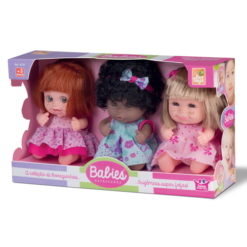 Boneca Para Pentear Maquiar Brinquedo Infantil Menina Negra - Bee Toys em  Promoção na Americanas