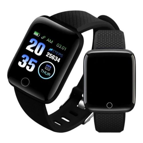 smartwatch preto feminino