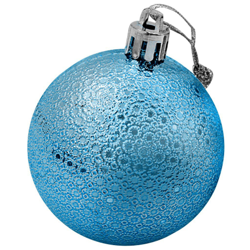 Kit 36 Bolas Enfeite Natalino Árvore Natal 70mm Azul em Promoção na Americanas Kit 36 Bolas Enfeite Natalino Árvore Natal 70mm Azul em Promoção na Americanas
