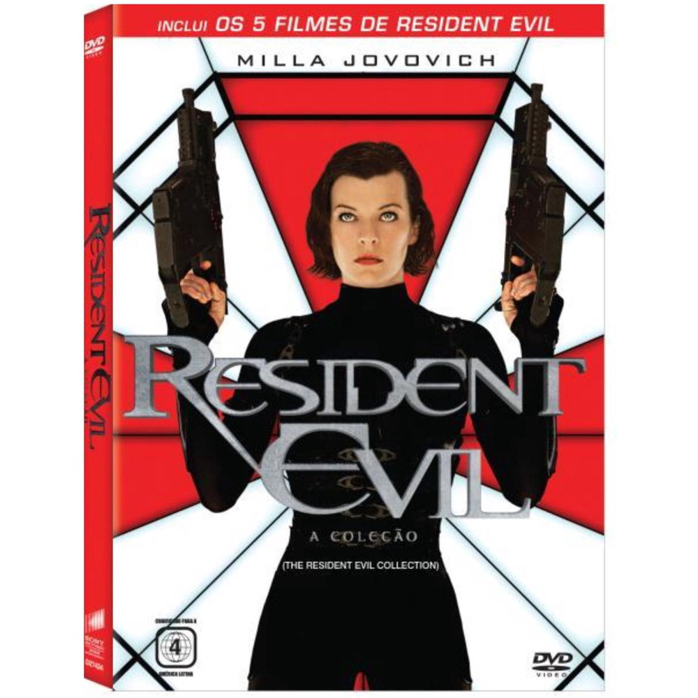 Box Dvd Coleção Resident Evil - 5 Filmes na Americanas Empresas