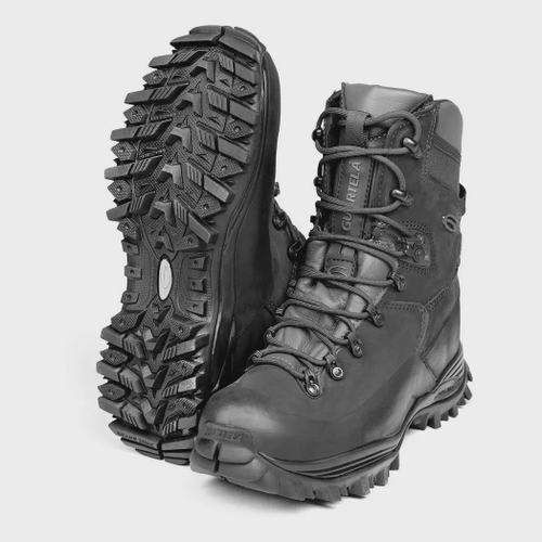 Bota Caterpillar masculina modulada impermeável preta 10 M 195018461261