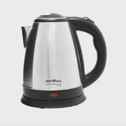 Chaleira Elétrica Britânia 1,8 Litros Inox BCH02PI - 220 Volts Menor preço em Chaleira Elétrica Britânia 1,8 Litros Inox BCH02PI - 220 Volts