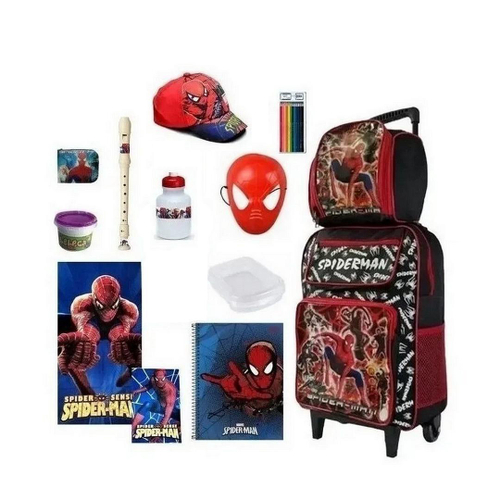 Mochila c/ Carrinho Homem Aranha e Venom 16 Xeryus 10670 - Pedagógica -  Papelaria, Livraria, Artesanato, Festa e Fantasia