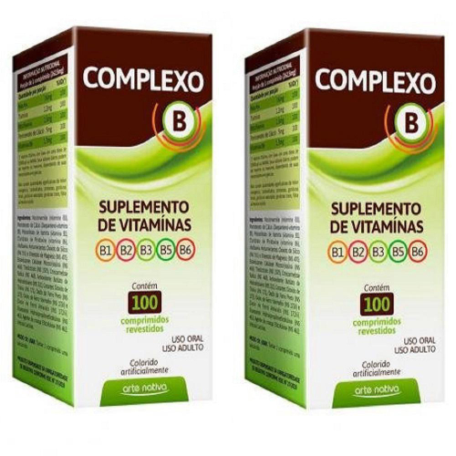 Kit Complexo B Com 2X100 Suplemento Vitamínico Completo Em Promoção Na ...