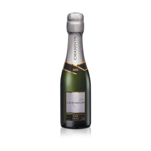 Kit 6 Espumantes Baby Chandon Riche Demi-Sec 187Ml No Shoptime