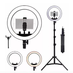 Ring Light Led Circular Iluminador 26Cm + Tripé 160Cm Menor preço em Ring Light Led Circular Iluminador 26Cm + Tripé 160Cm