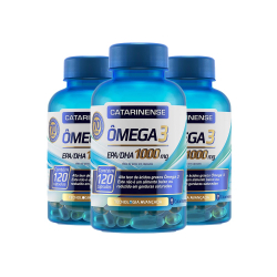 Ômega 3 - 3x 120 cápsulas - Catarinense é boa?
