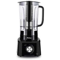 Liquidificador Preto 1200W Philco PH1200 110V Menor preço em Liquidificador Preto 1200W Philco PH1200 110V