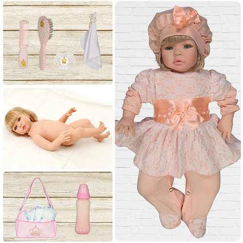 Boneca Laura Baby Fantasy - Bebe Reborn no Shoptime