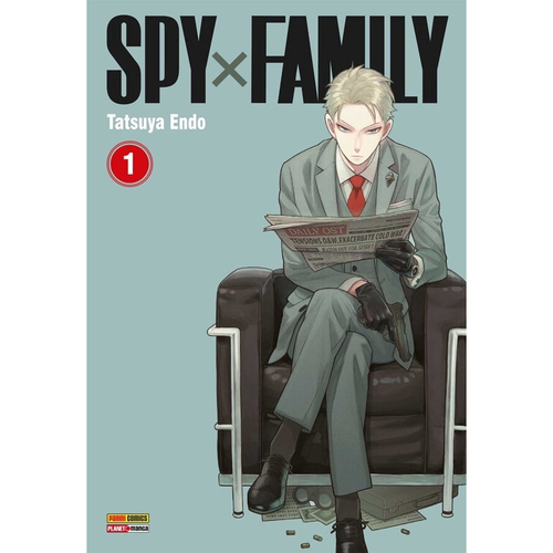 Spy X Family, Mangá Volume 01 - Livro Português BR Panini - Mnagá