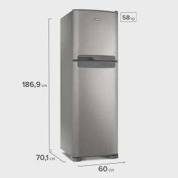 Geladeira/Refrigerador Continental Frost Free Duplex Prata 394 Litros (TC44S) é boa?
