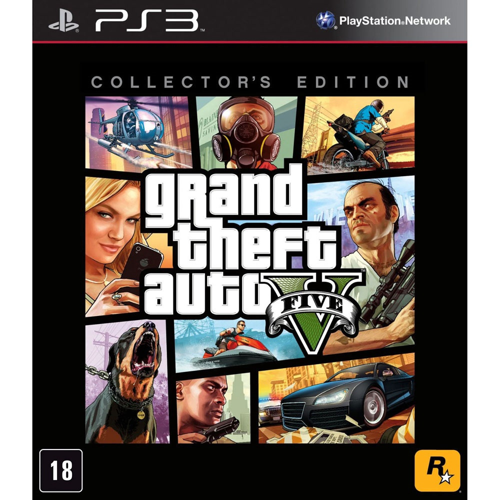 Grand Theft Auto V Ps3 na Americanas Empresas