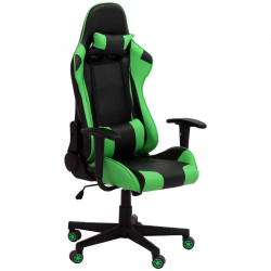 Cadeira Gamer Star X Reclinável Nagano Preto/Verde Menor preço em Cadeira Gamer Star X Reclinável Nagano Preto/Verde