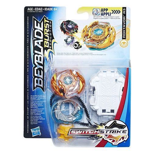 Beyblade Lançador Sparking Burst Superking Esquerda Faisca