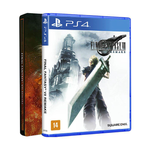 Jogo Final Fantasy Vii Remake (Steelbook Edition) - Ps4