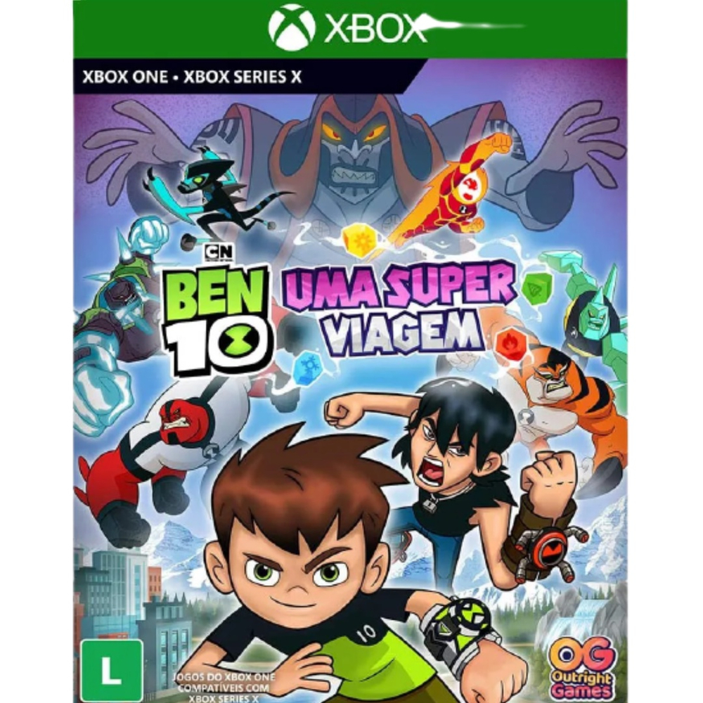 Ben 10 Uma Super Viagem p/ Xbox One em Português Lacrado em Promoção na  Americanas