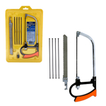 Arco De Serra Mini Serrote Ajustável Manual Para Vários Materiais Artesanato Multiuso 6 Serras