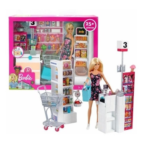 Boneca Barbie - Supermercado De Luxo - Mattel