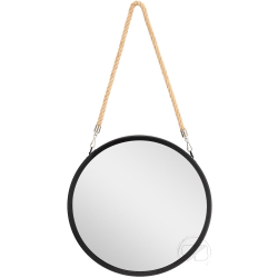 Espelho Decorativo Vintage 30cm Adnet c/ Alça Corda Sisal é boa?