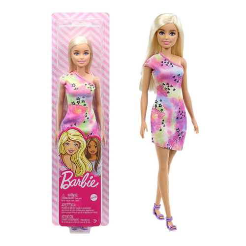 Boneca Barbie Fashion Loira Vestido Rosa Mattel Original em Promoção na  Americanas