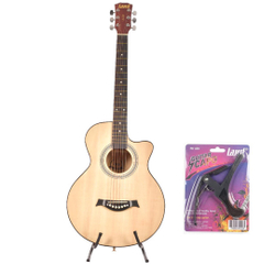 Kit Violão Natural Aço La-39 Bk + Capotraste Pba04 é boa?