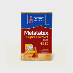 Tinta Sherwin Williams Metalatex Látex Acrílica Premium Fosco Gelo 18 Litros Menor preço em Tinta Sherwin Williams Metalatex Látex Acrílica Premium Fosco Gelo 18 Litros