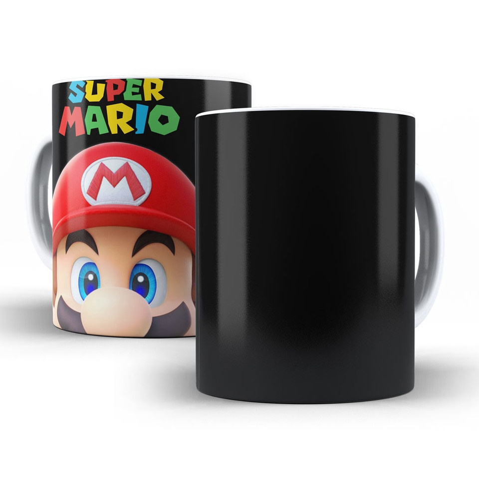 Caneca 3d Mário Super Mario Bros Game - Copo - Loja Coisaria