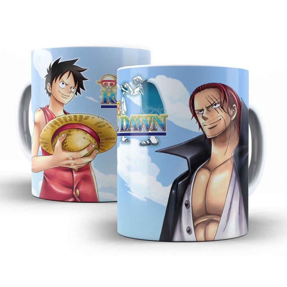 Caneca One Piece Personalizada de Plástico do Mangá Anime Presente Xícara  Polímero Quadrinho Filme Série Personagens no Shoptime