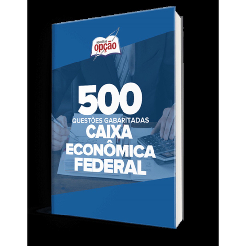 Caderno Caixa 500 Questões Gabaritadas Em Promoção Ofertas Na Americanas