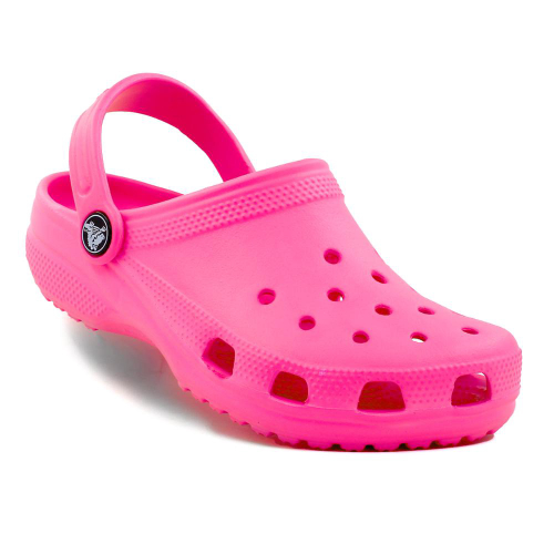 crocs rosa infantil