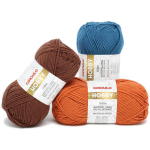 Lã Hobby Circulo 100G Kit Com 10 Unidades Cores Variadas