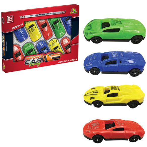 Kit Carro De Corrida Colorido Carrinhos De Brinquedo Baratos - ALTIMIX - Carrinho  de Brinquedo - Magazine Luiza