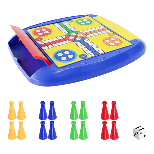 JOGO DE TABULEIRO LUDO SACOLA - Loja Vale Lar