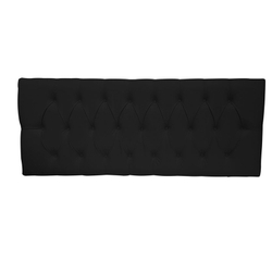 Cabeceira Painel Casal Queen Estofada Paris Capitone 1,60m Courino Preto Incasa Moveis é boa?
