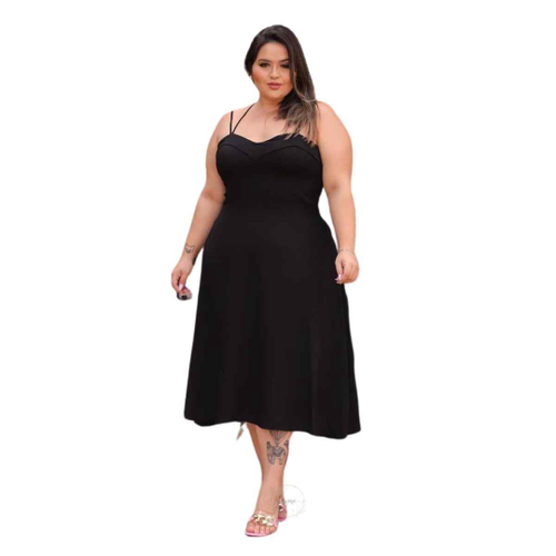 Vestido midi tamanho 46 on sale
