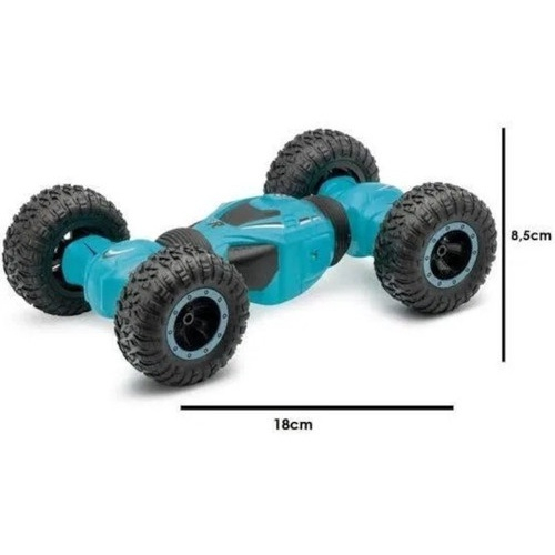 Carrinho Controle Remoto 4x4 Monster Truck Twistcar Gira Rc em Promoção na  Americanas