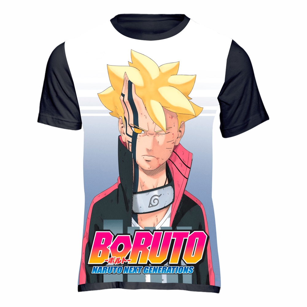 Camisa Camiseta Envio Hoje Boruto Anime Naruto Desenho 07