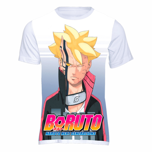 Camiseta Camisa Boruto Naruto Série Mangá Desenho Infantil 1 em Promoção na  Americanas