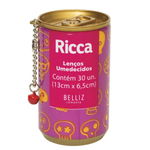 Ricca Lenços Umedecidos Multiúso 30 Unidades - Estampas Sortidas