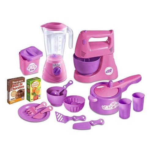 Jogo Panela Mini Cozinha brinquedo Panelinha Infantil Menina - Pica Pau -  Panelinha de Brinquedo - Magazine Luiza