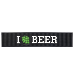 Bar Mat I Love Beer Tapete Bar Porta Copos De Borracha